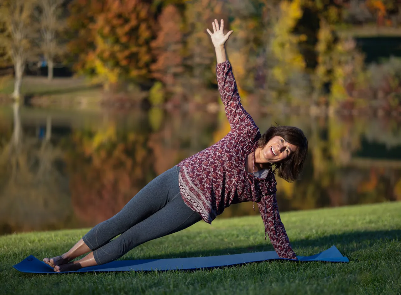 A weekly yoga class with Tiffany Chan
